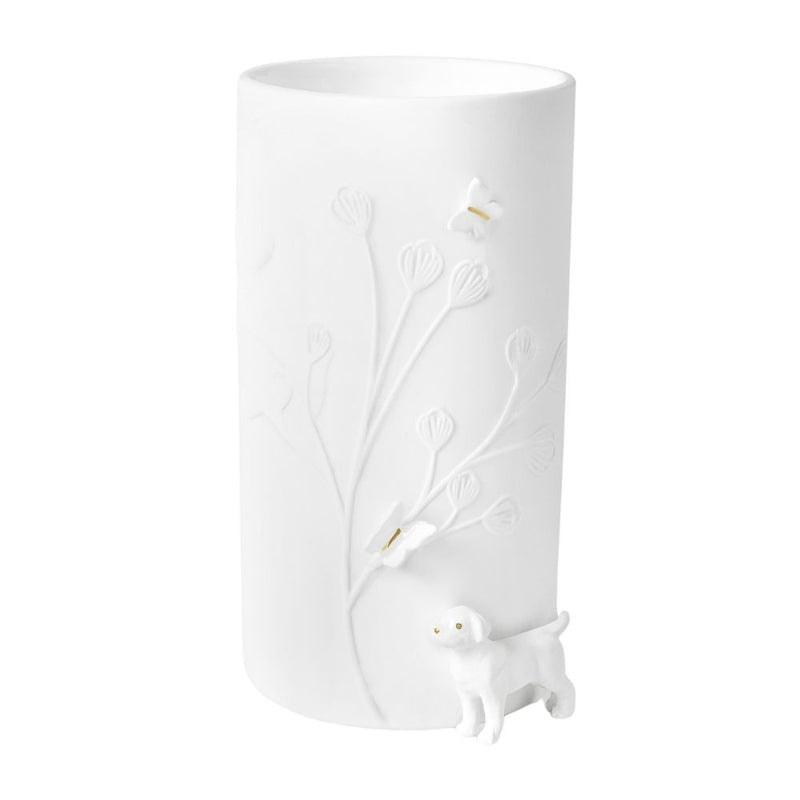 Räder Vase Hund stehend