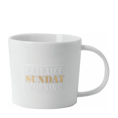 Räder Poesietasse Easy like sunday morning