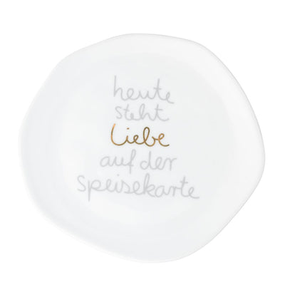 Räder Kleiner Teller Heute steht Liebe auf…