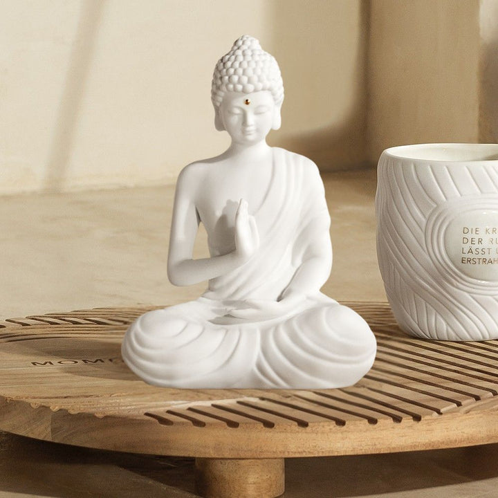 Räder Zen Spirit Buddha Figur sitzend groß