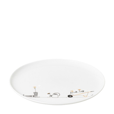 Räder Geschenkteller Gärtnerin