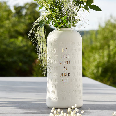 Räder Vase Die Liebe blüht zu jeder Zeit