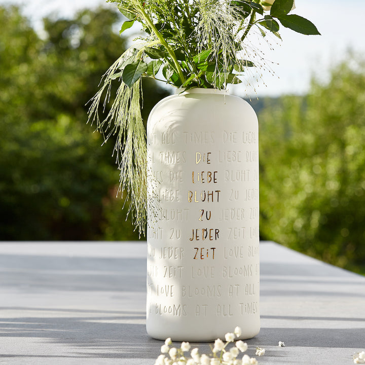 Räder Vase Die Liebe blüht zu jeder Zeit