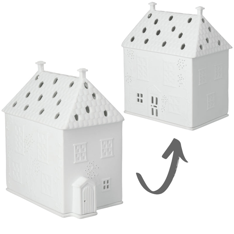 Räder Lichthaus mit Ranken Cottage