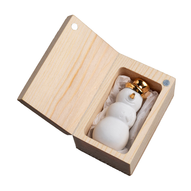 Räder Glückskästchen Schneemann