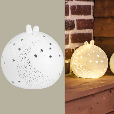 Räder LED Porzellanlichtkugel Häuser