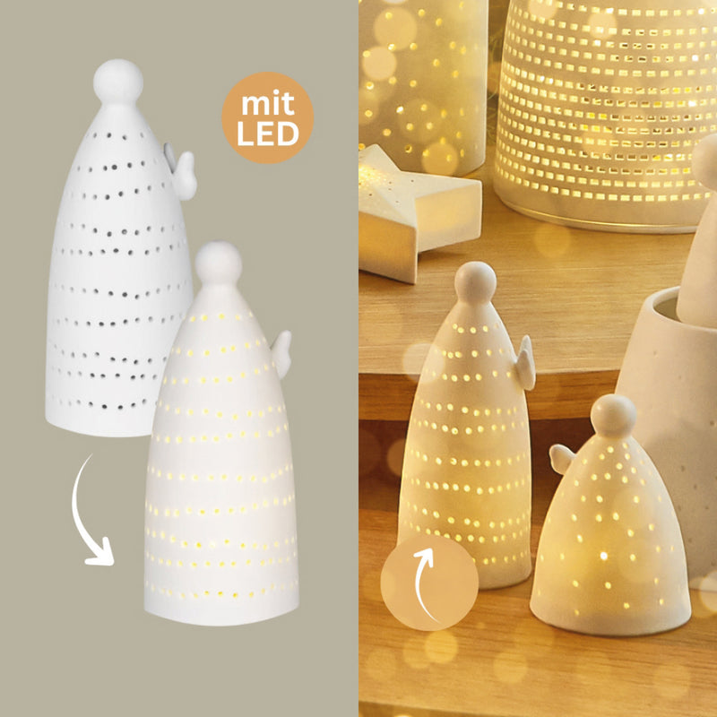 Räder Mini LED Lichtengel Hoch