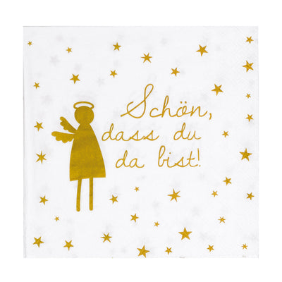 Räder Serviette Schön, dass du da bist!