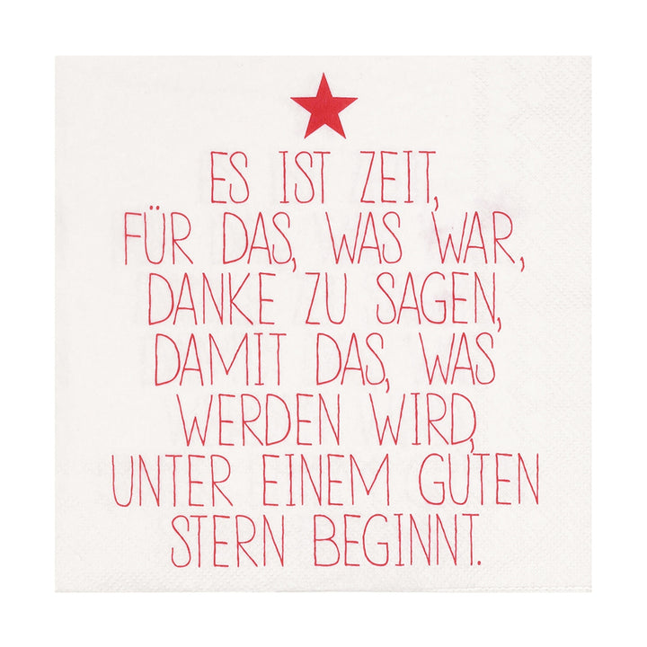 Räder Serviette Es ist Zeit