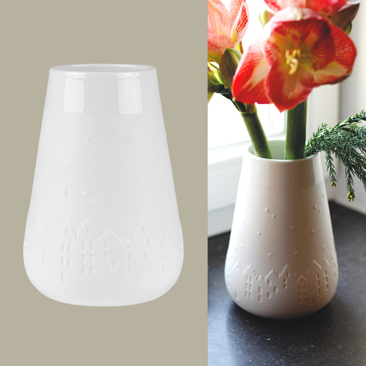 Räder Poesie Vase Winterstadt