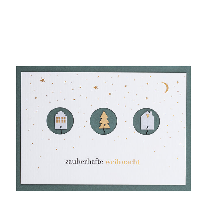Räder Weihnachtsdrahtkarte Zauberhafte Weihnacht