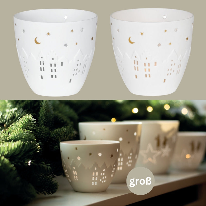 Räder Poesielicht Häuser