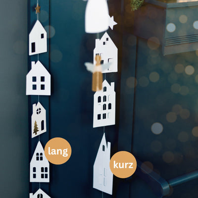 Räder Häuschenkette Winterstadt Kurz