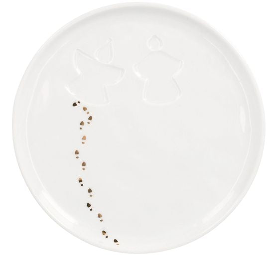 Räder Teller Schneeengelspaziergang