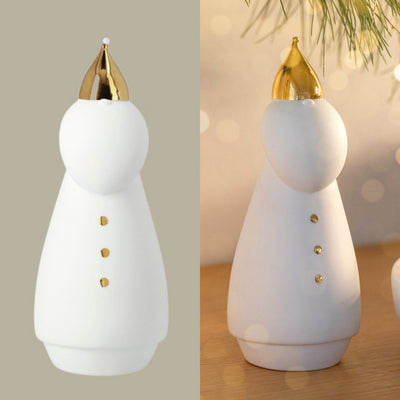 Räder LED Figur Santa im Mantel