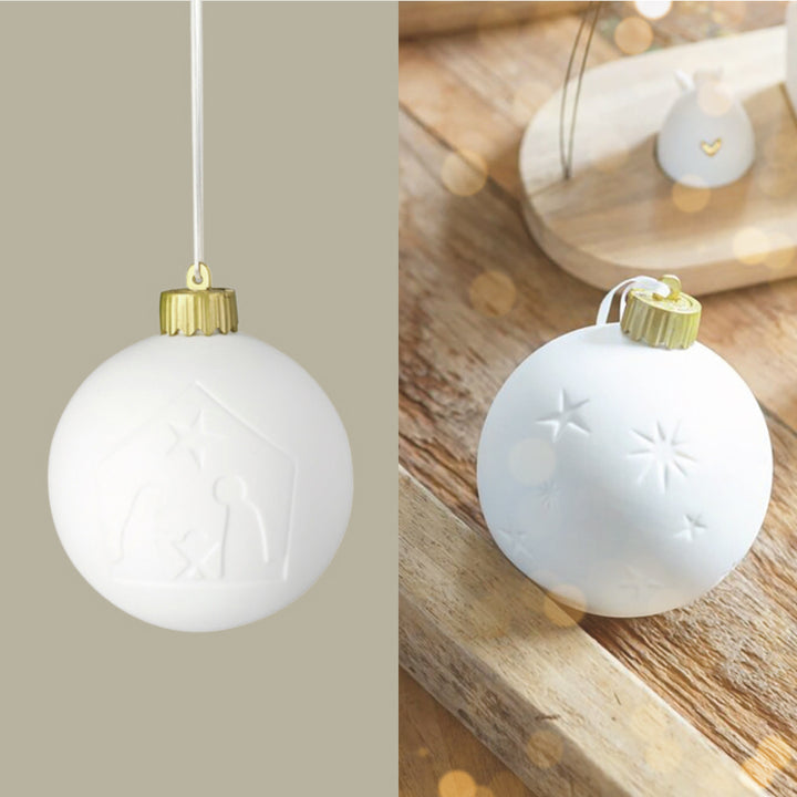 Räder LED Weihnachtslampe Krippe Kugel
