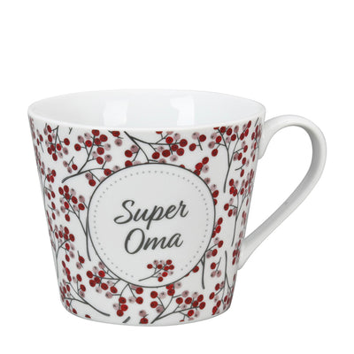 Krasilnikoff Happy Cup Super Oma Weiß