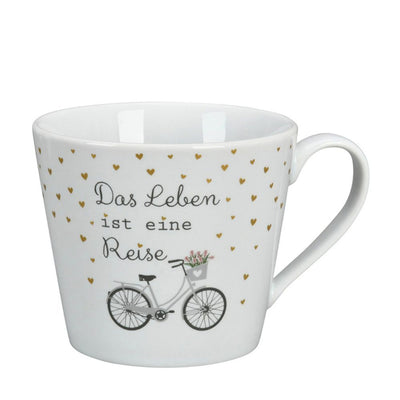 Krasilnikoff Happy Cup Das Leben ist eine Reise