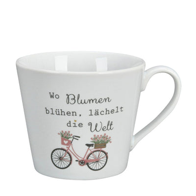 Krasilnikoff Happy Cup Wo Blumen blühen