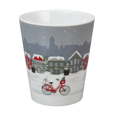 Krasilnikoff Happy Mug Riding in the City