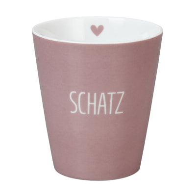 Krasilnikoff Happy Mug Schatz Rosa