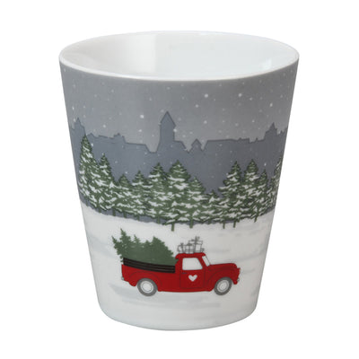 Krasilnikoff Happy Mug Driving in the Forest