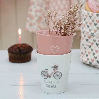 Krasilnikoff Happy Mug Das Leben ist eine Reise