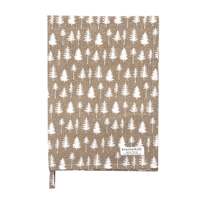 Krasilnikoff Geschirrhandtuch Christmas Forest Beige