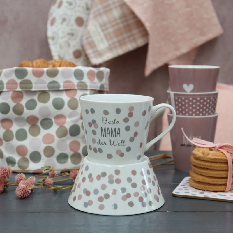 Krasilnikoff Bowl Konfetti Rosa