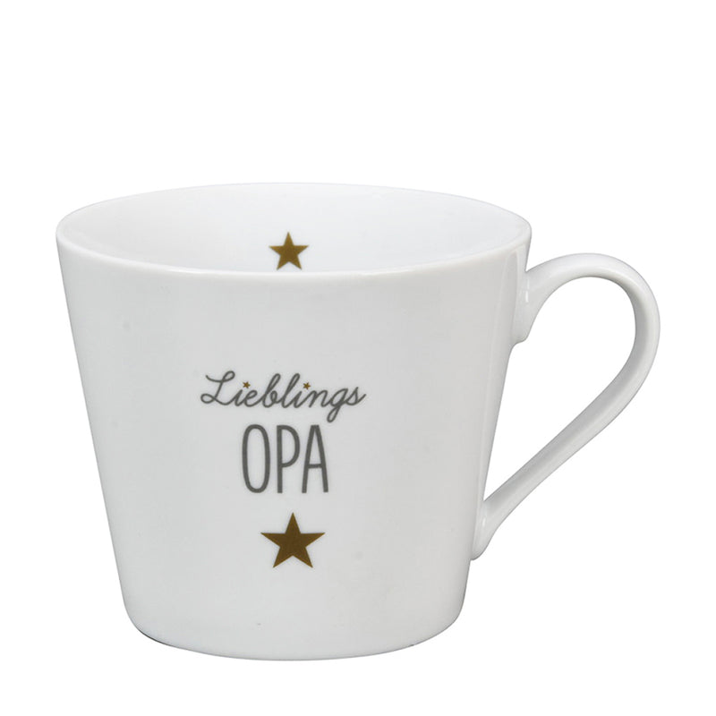 Krasilnikoff Happy Cup Lieblingsopa Weiß