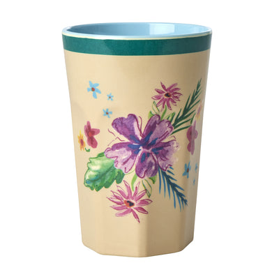 Rice Melamin Becher Arda Bloom groß