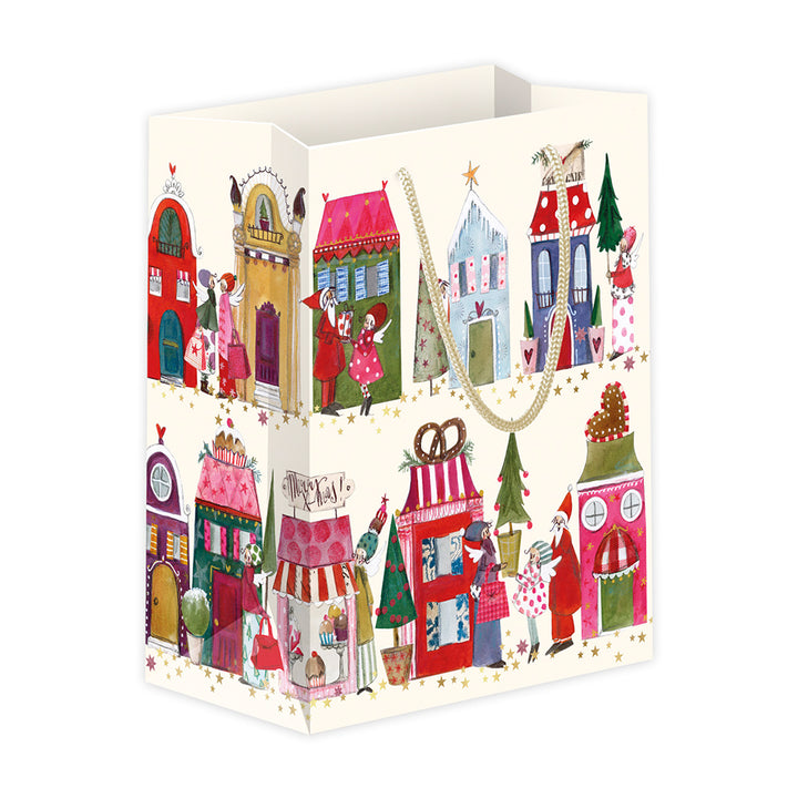 Geschenktüte Häuser mittel