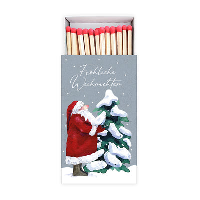 Streichholzschachtel Weihnachtsmann
