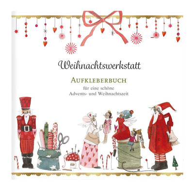 Aufkleberbuch Weihnachtswerkstatt