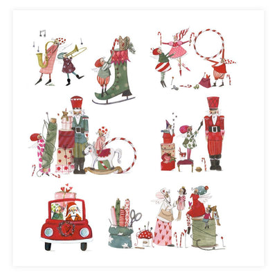 Aufkleberbuch Weihnachtswerkstatt