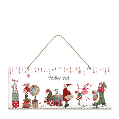 Dekoschild Weihnachtswerkstatt