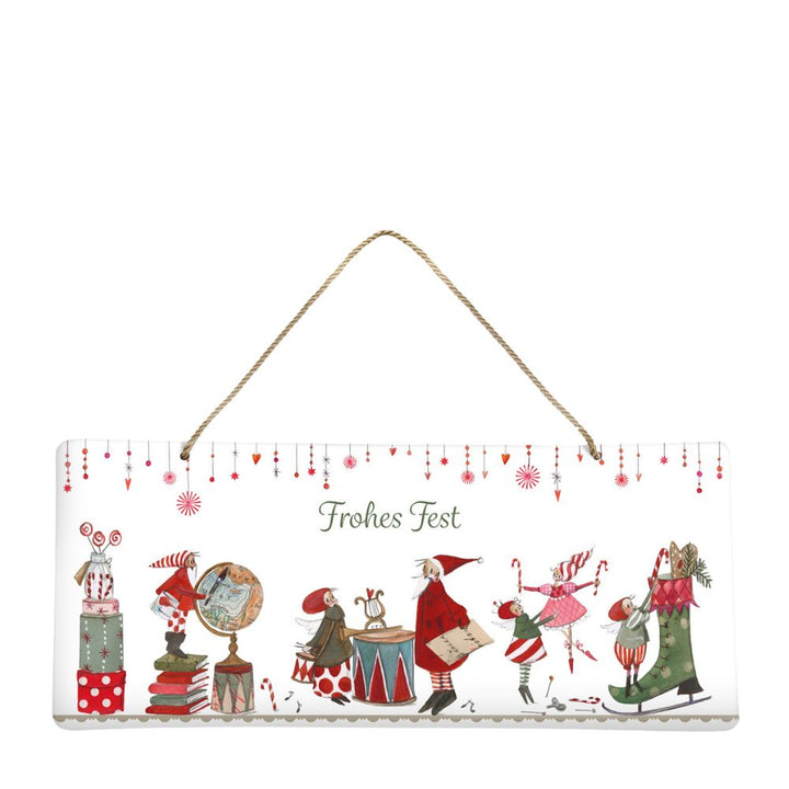 Dekoschild Weihnachtswerkstatt