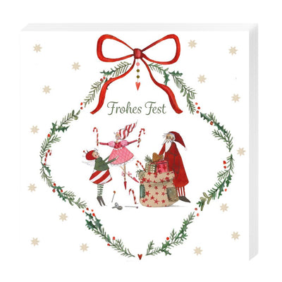Cocktailserviette Weihnachtswerkstatt