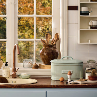 Ib Laursen Brotbox oval hellblau