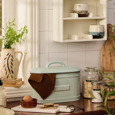 Ib Laursen Brotbox oval hellblau