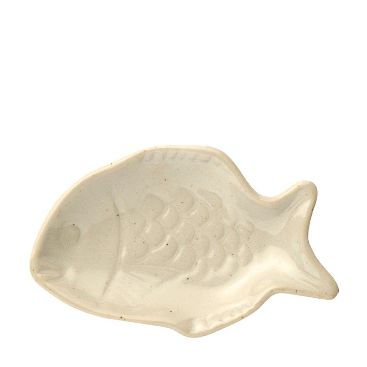 Ib Laursen Fisch Schale cremefarben klein