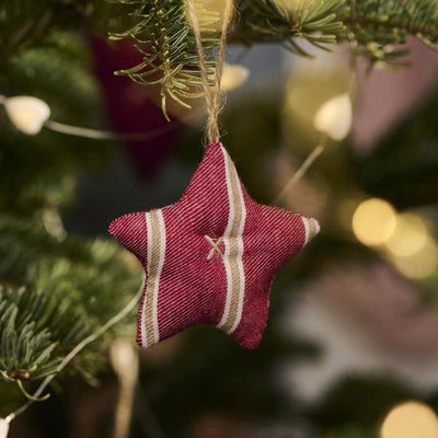 Ib Laursen Sterne Tona zum Hängen 2er-Set rot