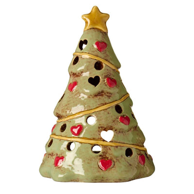 Ib Laursen Teelicht-Tannenbaum Stillenat hellgrün