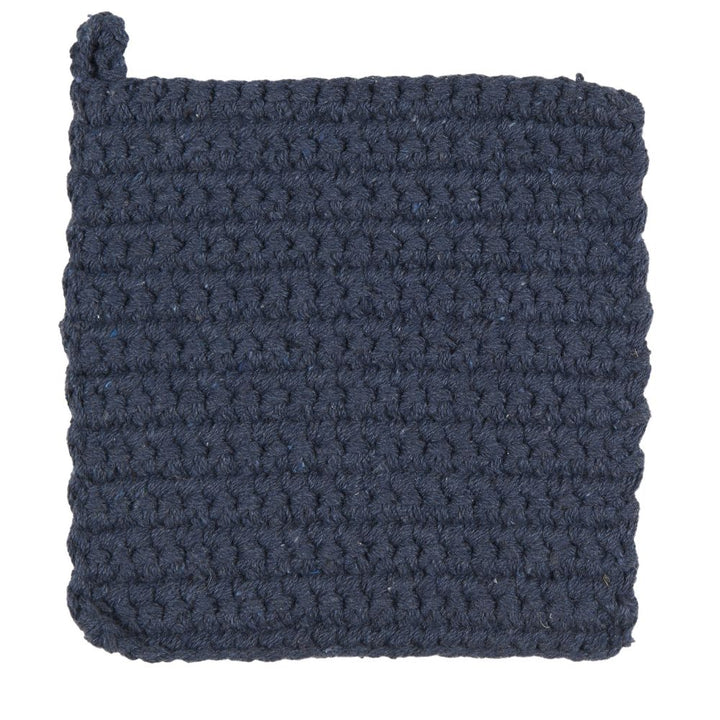 Ib Laursen Topflappen Midnight Blue gehäkelt