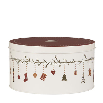IB Laursen Gebäckdose My Nostalgic Christmas rund