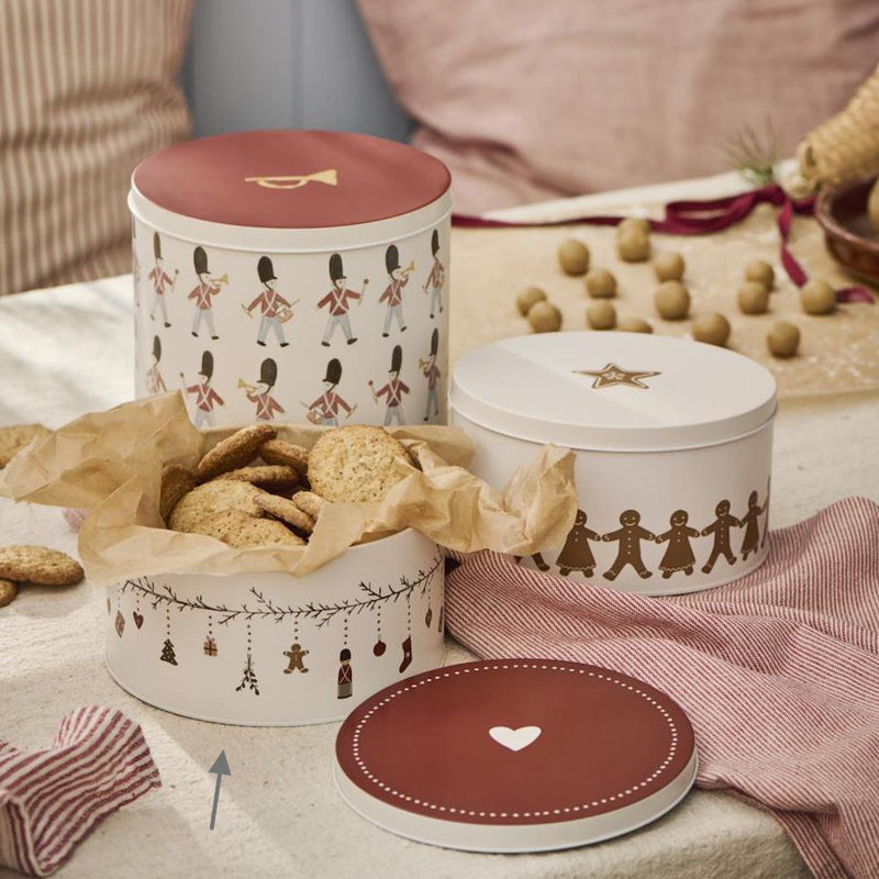 IB Laursen Gebäckdose My Nostalgic Christmas rund