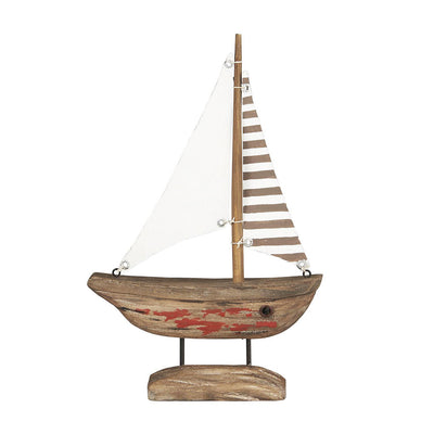 Ib Laursen Nautico Segelschiff mit rotem Rumpf