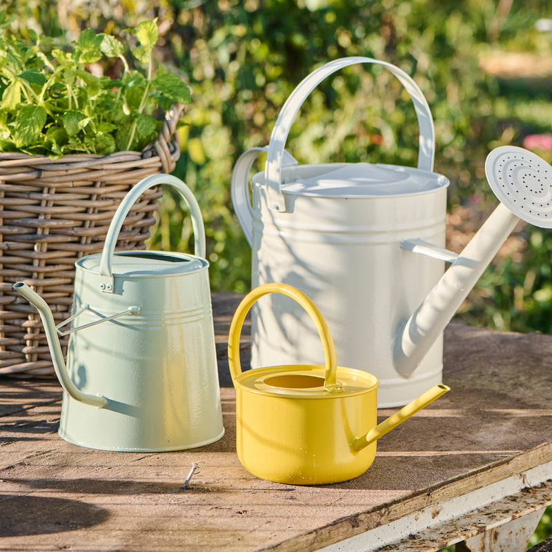 Ib Laursen Gießkanne mit Brause hellgrau 6300 ml
