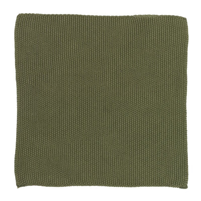 Ib Laursen Spüllappen Mynte olive gestrickt
