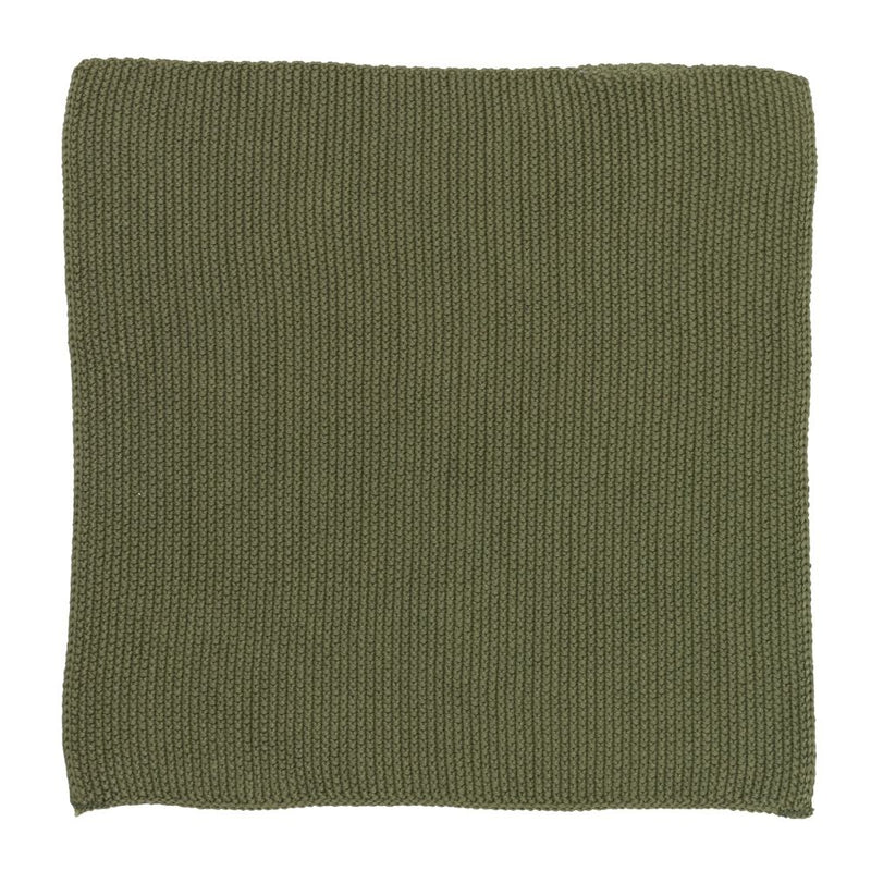 Ib Laursen Spüllappen Mynte olive gestrickt